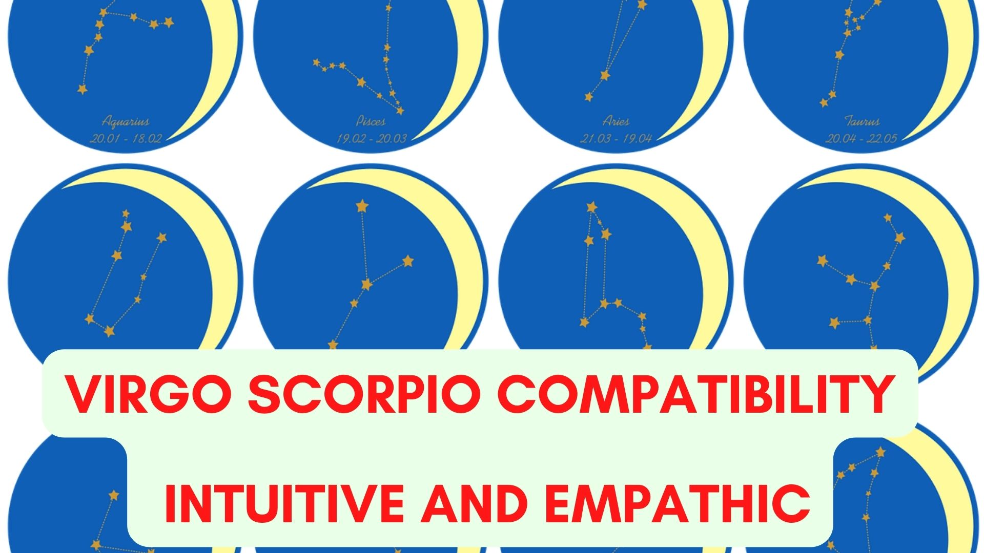 Virgo Scorpio Compatibility - Intuitive And Empathic