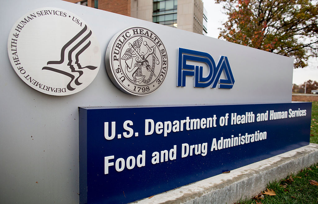 FDA building signage with their logo