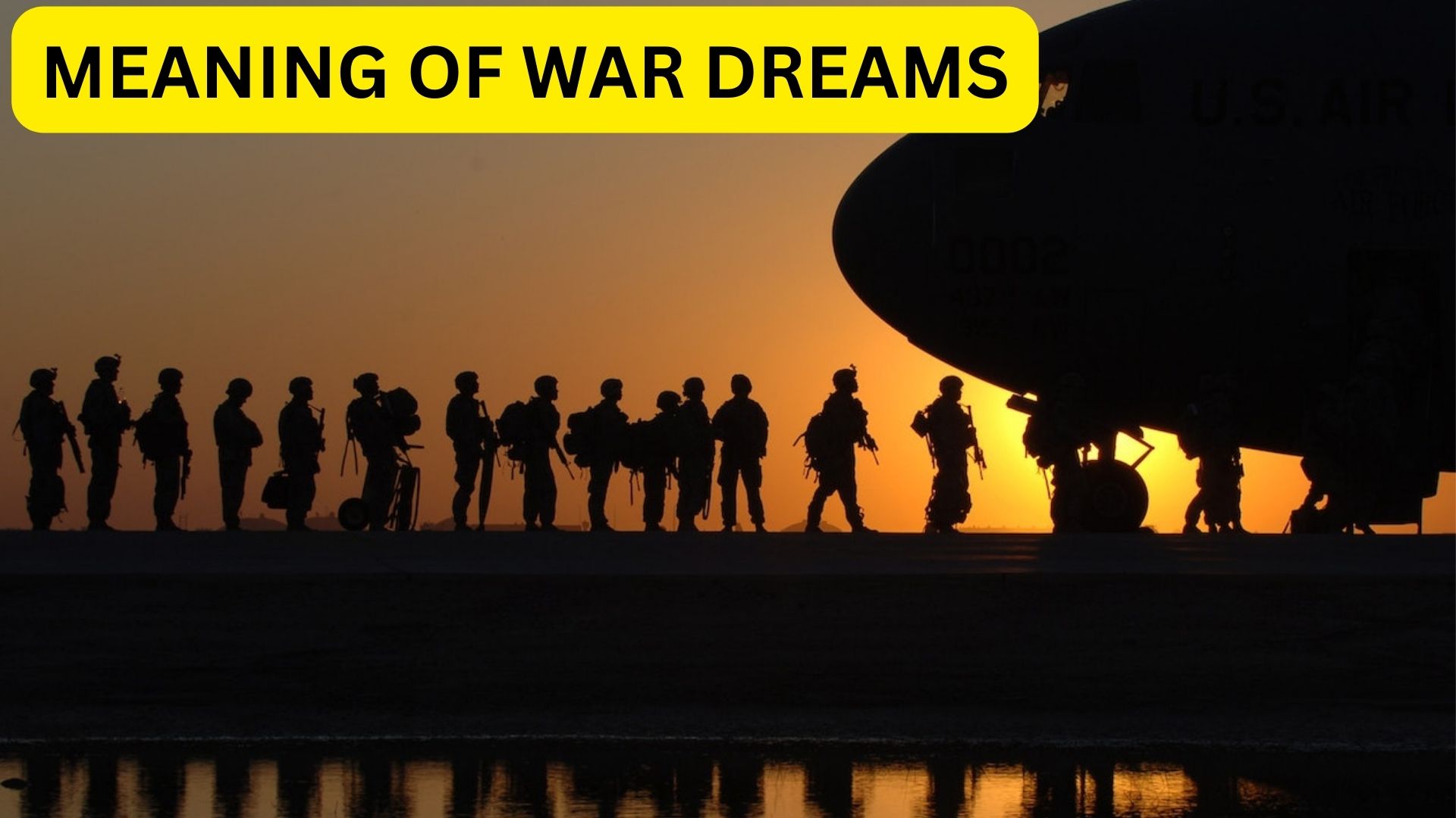 Meaning Of War Dreams - Time To Make A Change In Your Waking Life