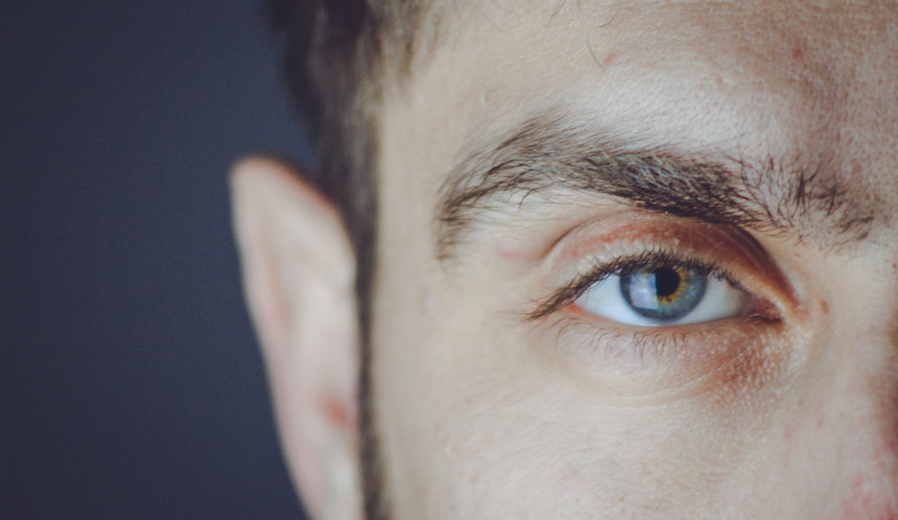 Close-Up of a Man's Eye