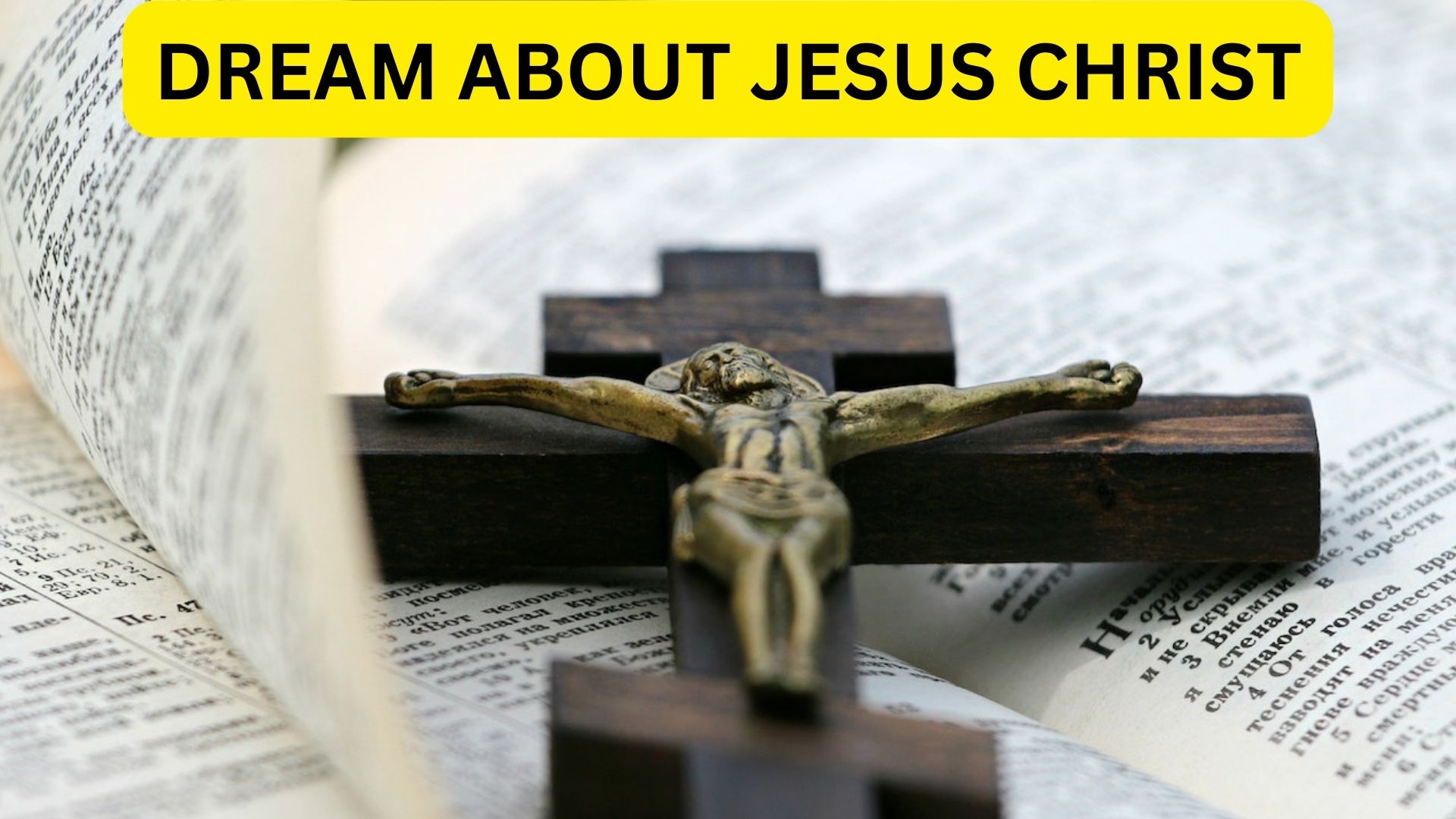 Dream About Jesus Christ - Symbolizes Aims, Achievements And Victory
