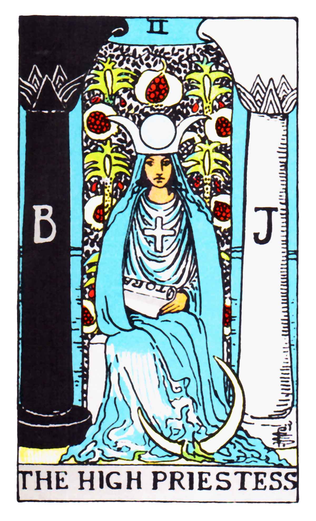 The High Priestess Tarot Card Meaning - Major Arcana