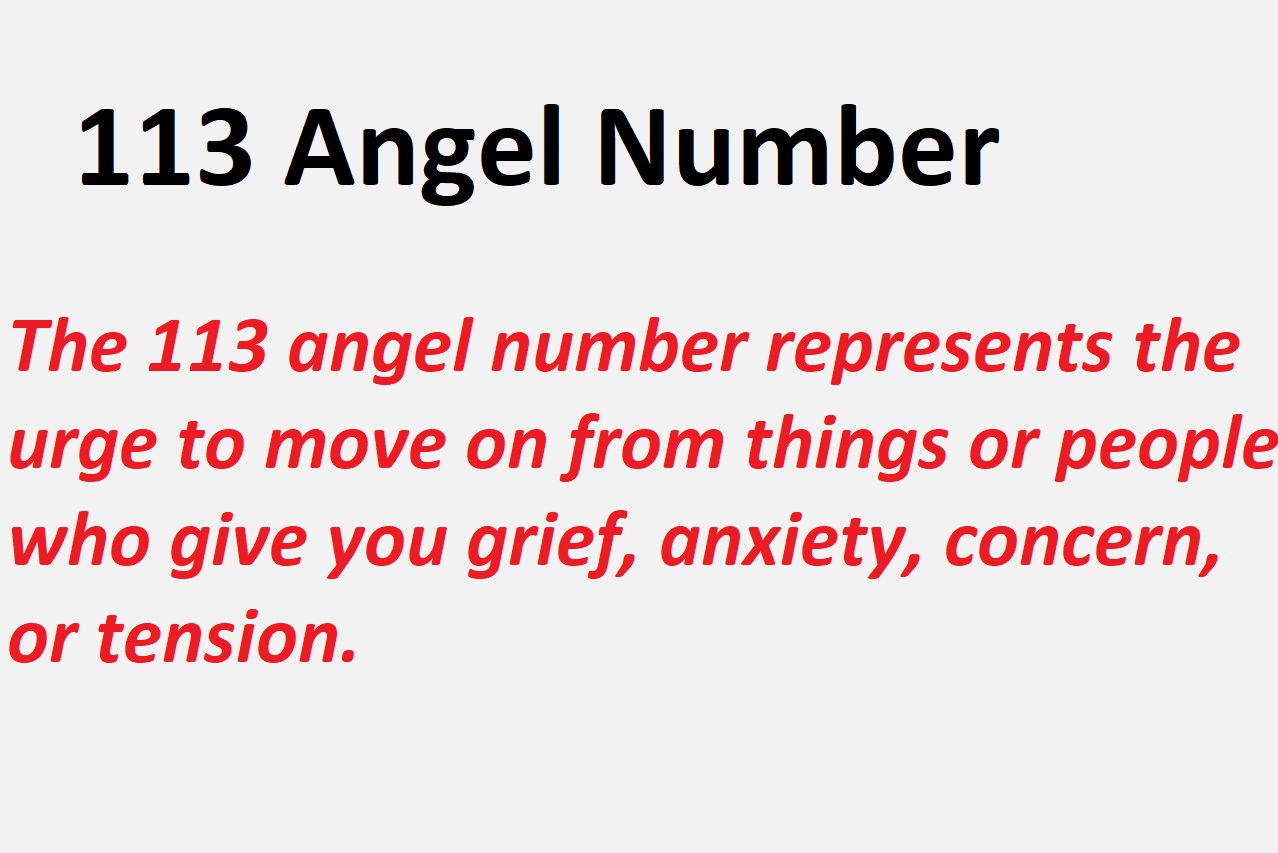 113 Angel Number - Compassion And Love