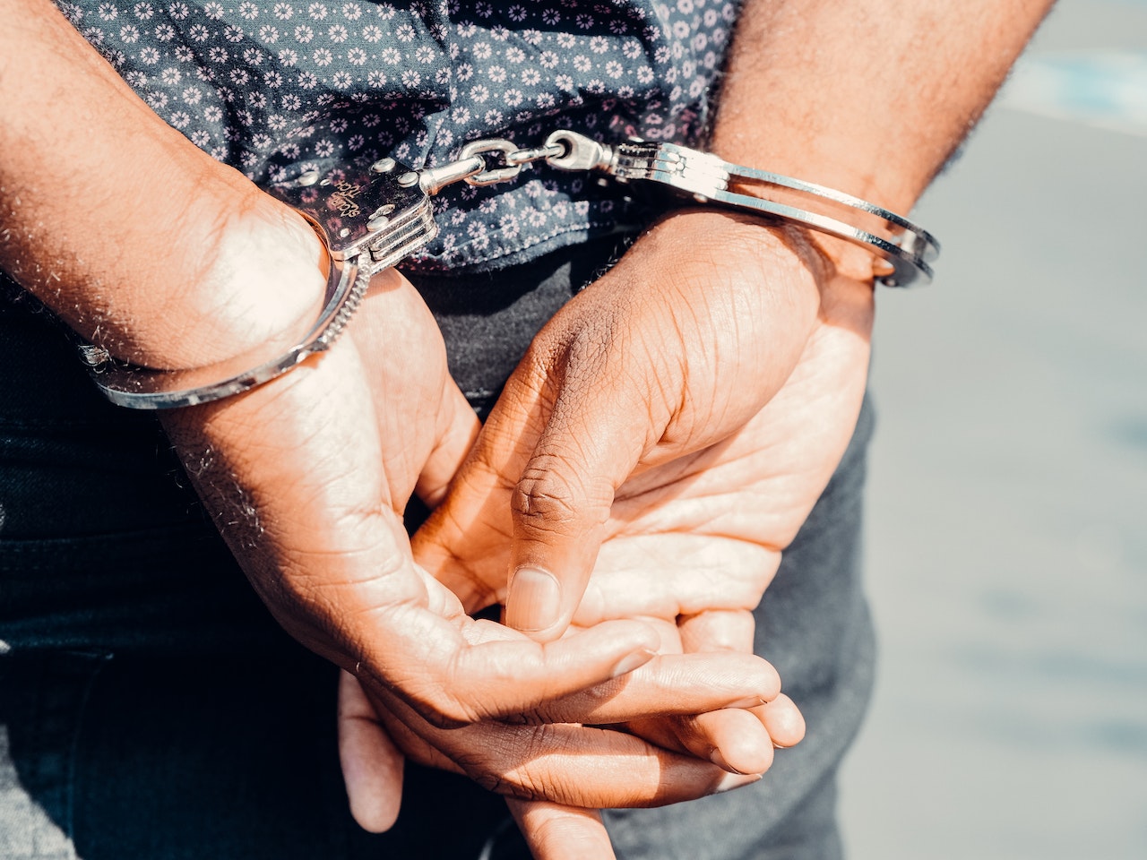 Person in Handcuffs