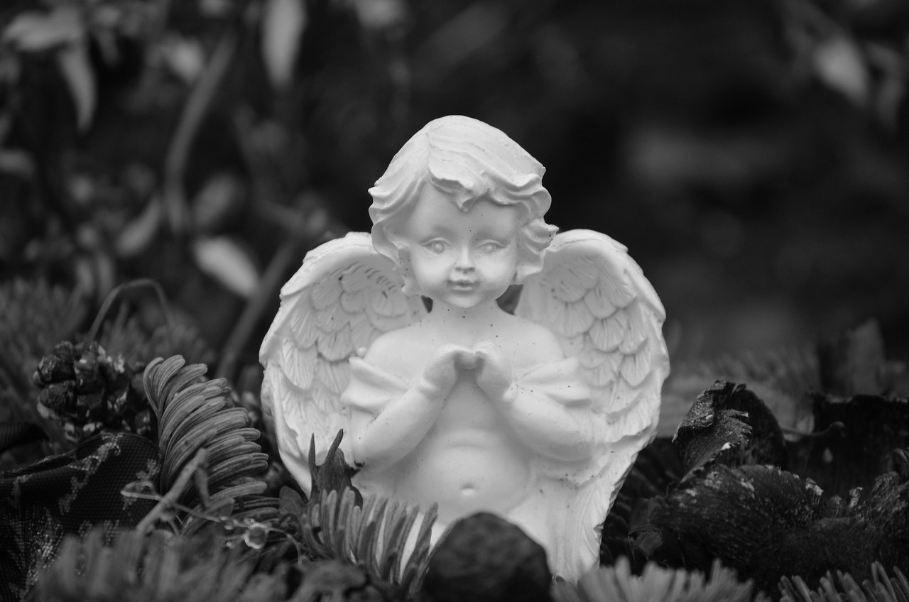 Ceramic Angel Statue