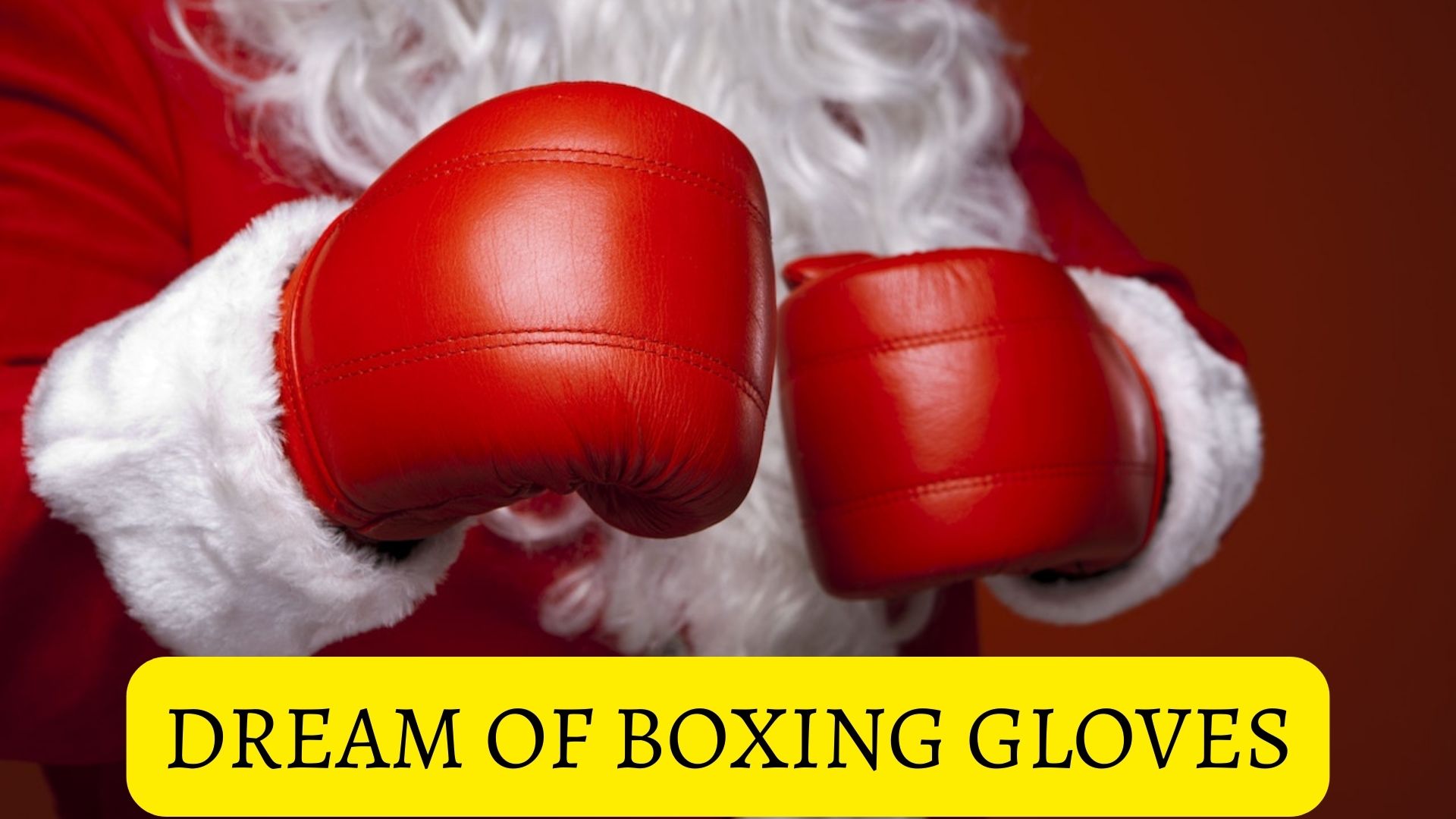 Dream Of Boxing Gloves - Personal Development And Growth