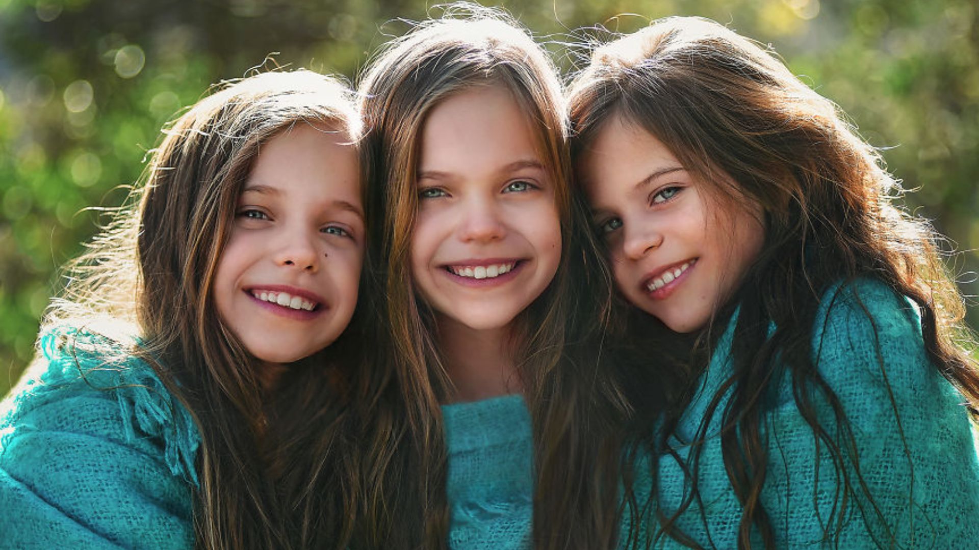 Beautiful girl Triplets