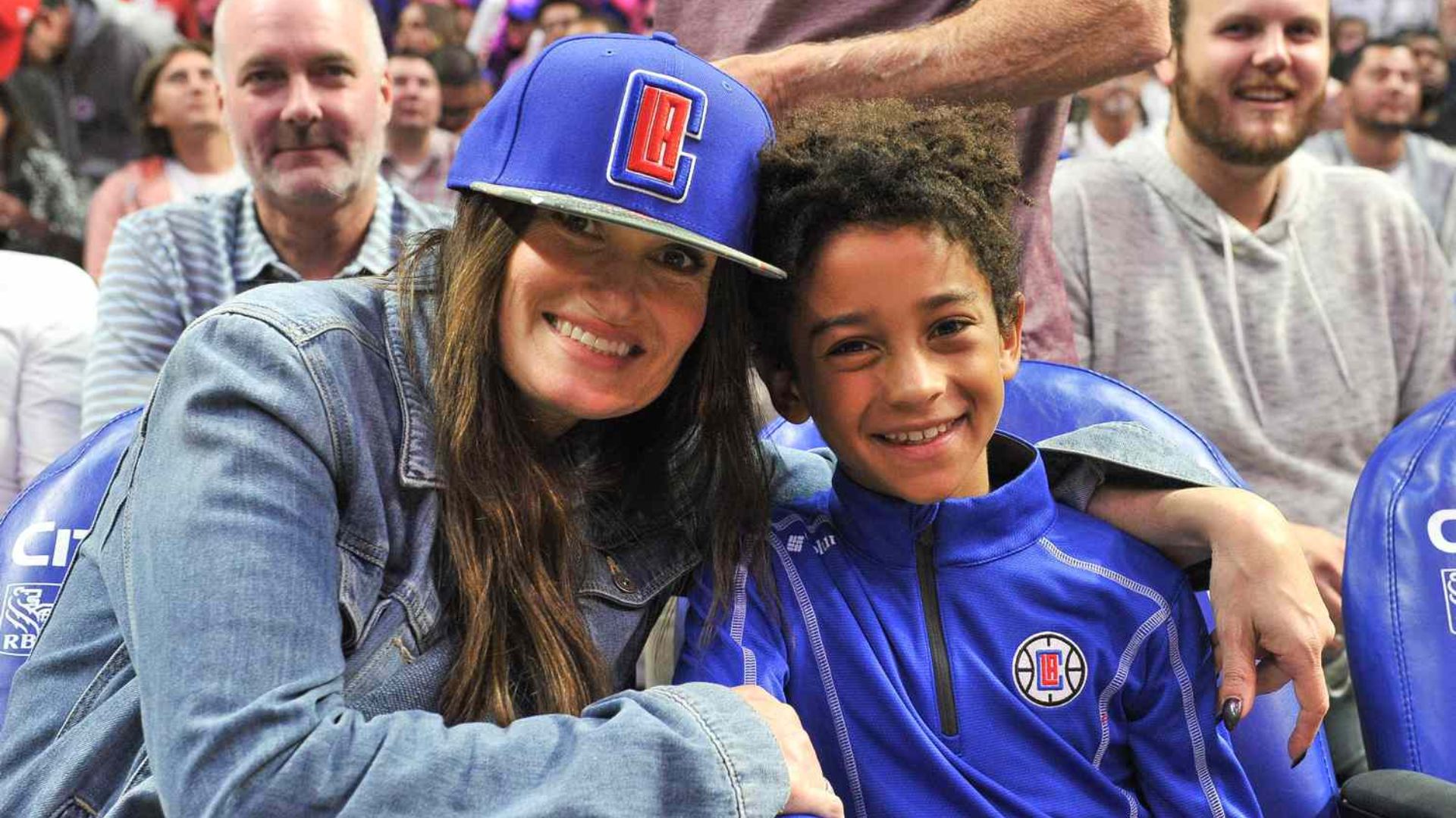 Walker Nathaniel Diggs With Mother Idina Menzel