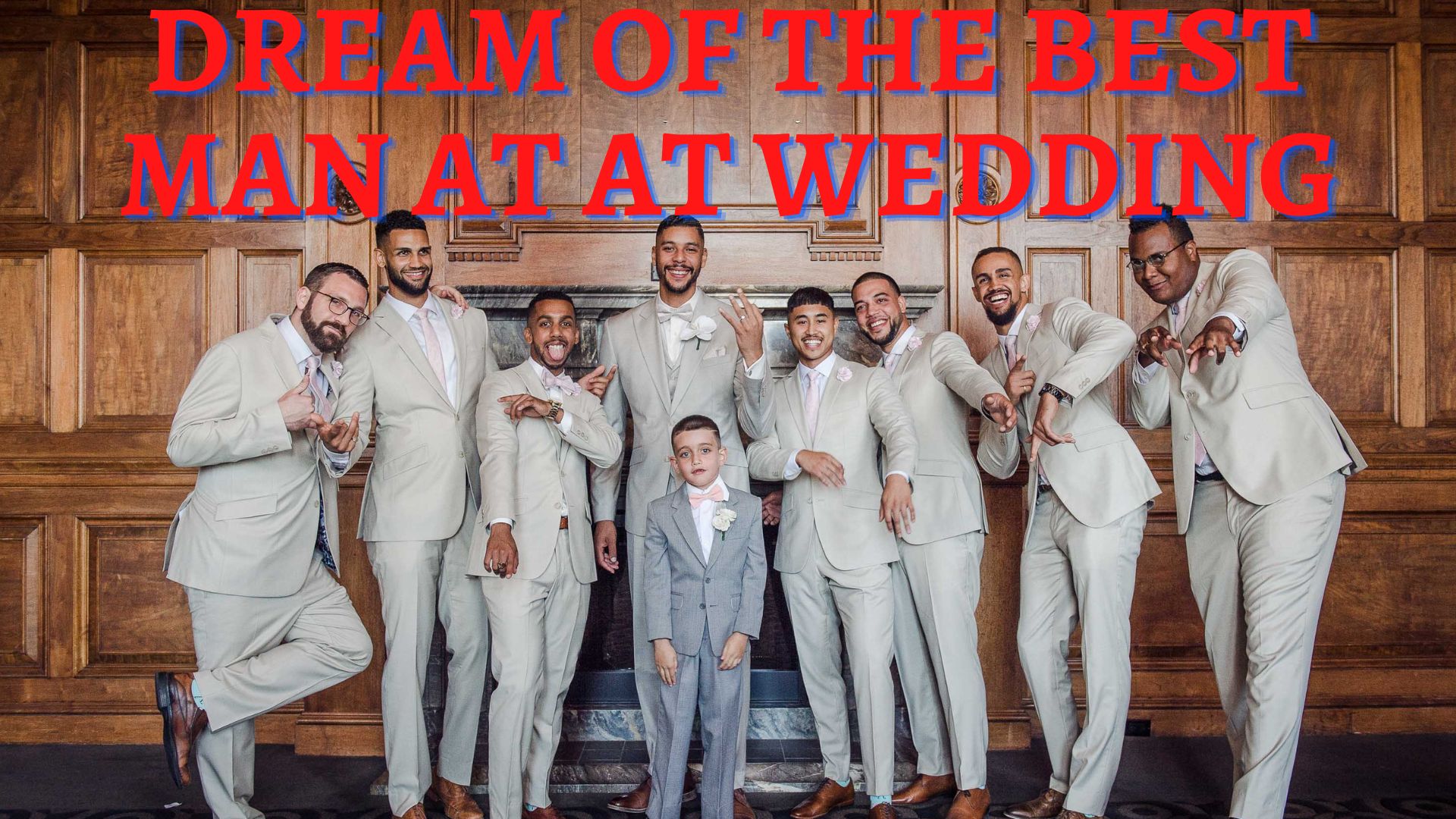 Dream Of The Best Man At At Wedding - Personification Of Friendship