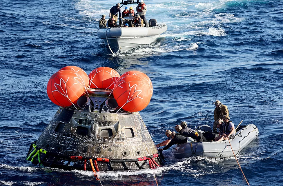 NASA’s Orion Makes Safe Return To Earth After A Test Flight To Moon