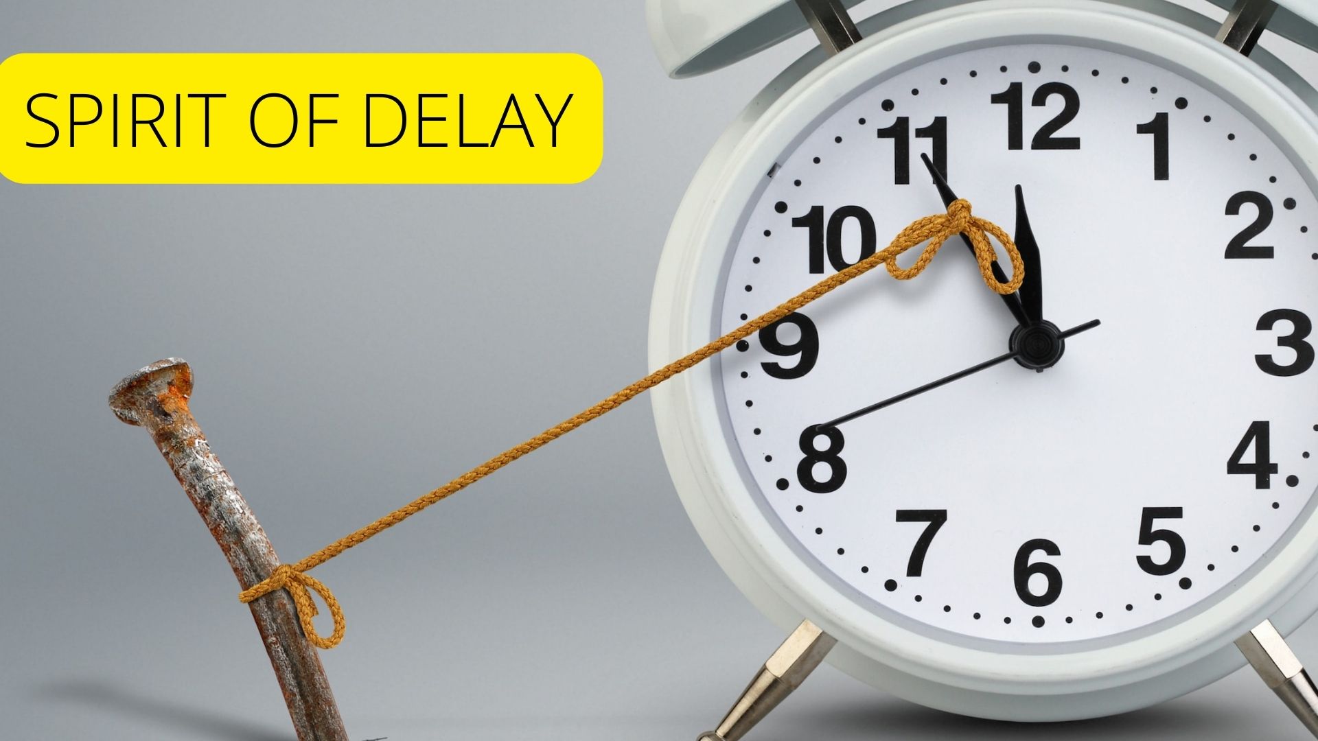 Spirit Of Delay - Setback And Missed Opportunities