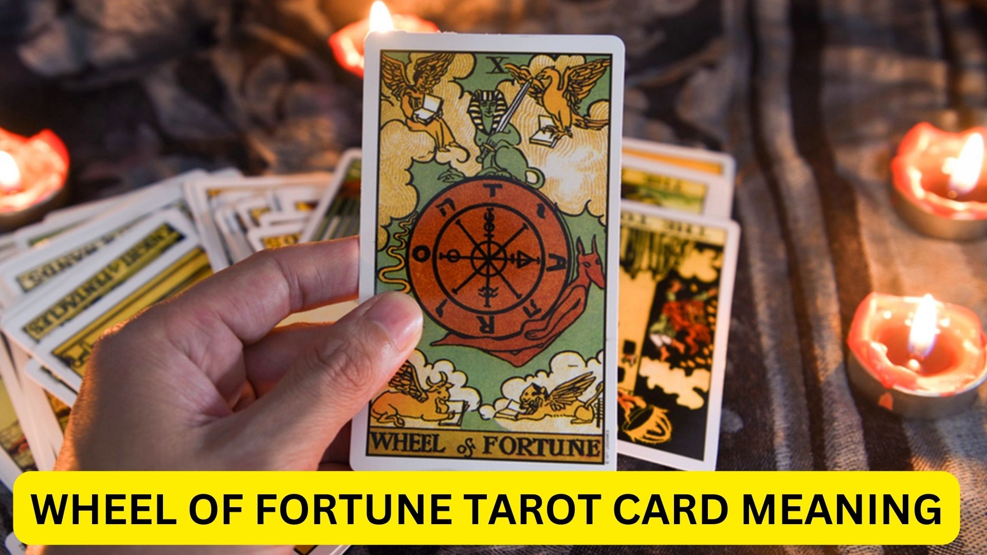 Wheel Of Fortune Tarot Card Meaning - Major Arcana