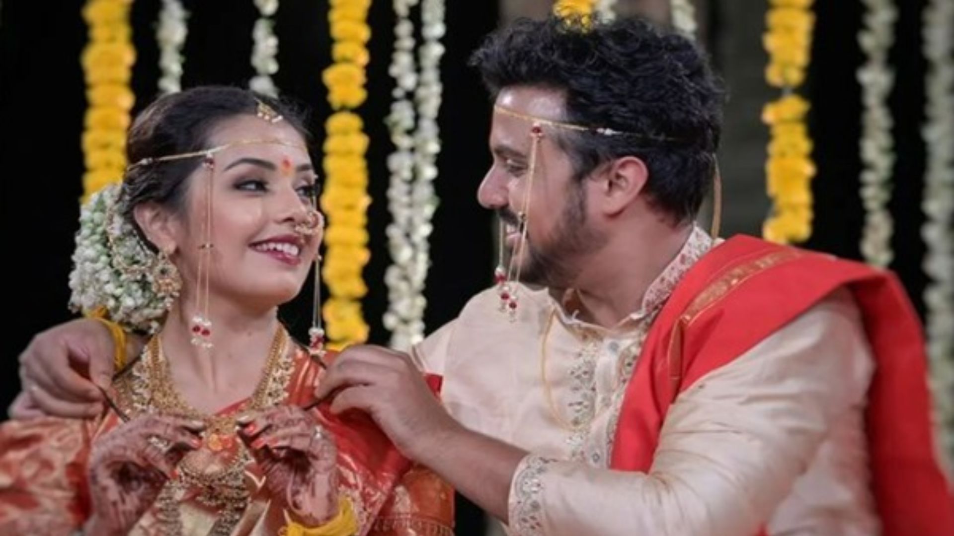  Virajas Kulkarni At His Wedding With Shivani