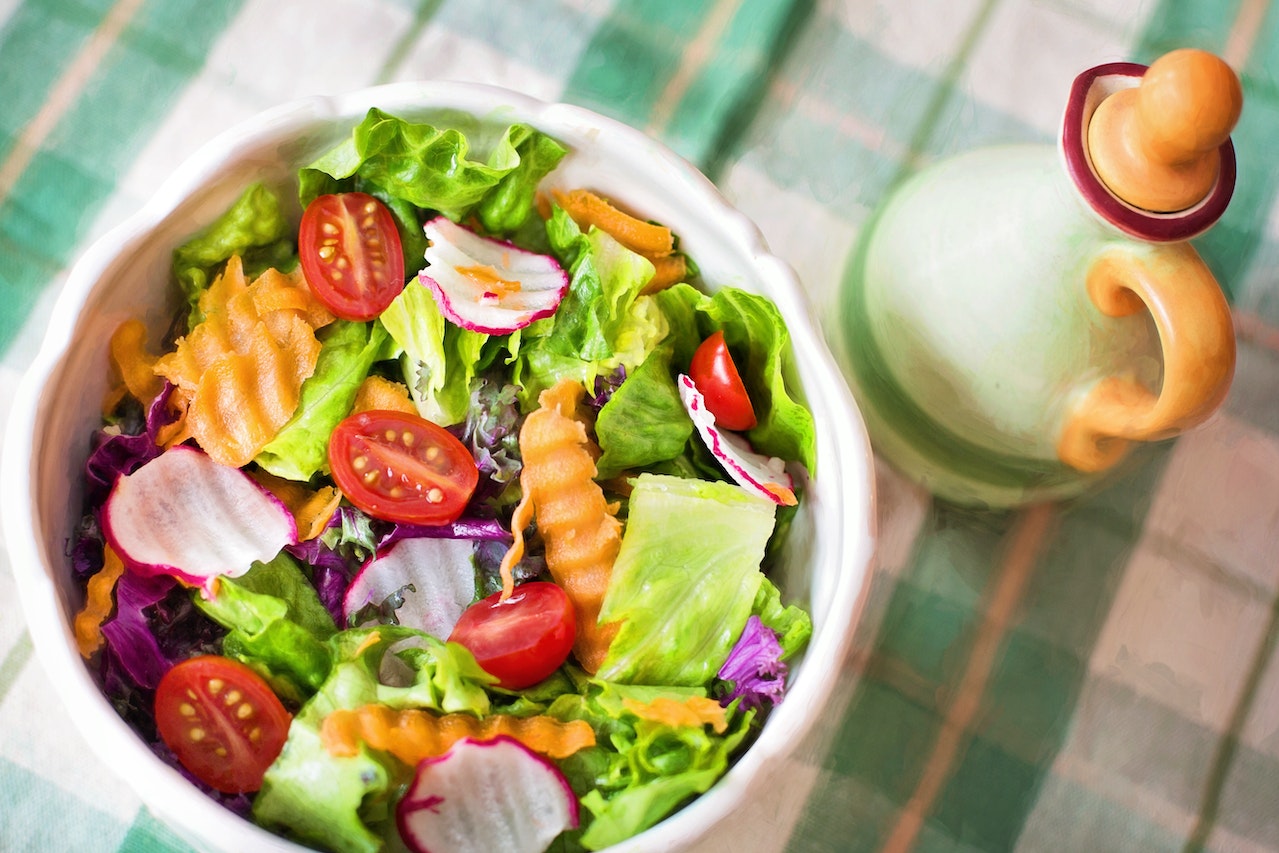 Salad on a Plate