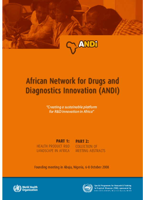 African network for drugs and diagnostics from UN