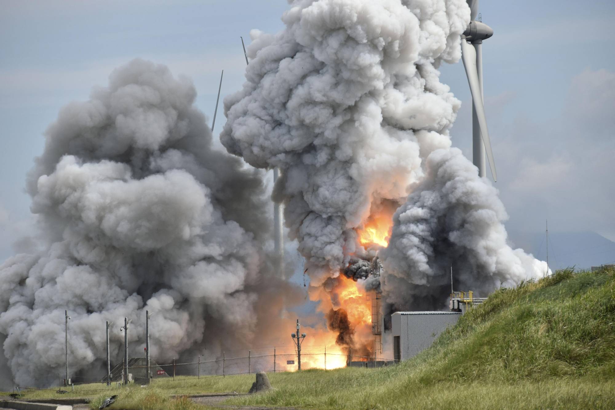 Rocket engine explodes during test by Japan's space agency