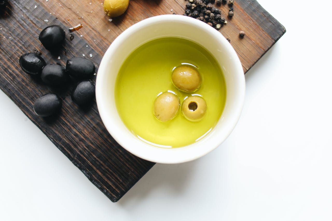 Olives On A Bowl