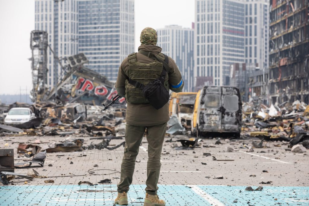 Destroyed cities in ukraine